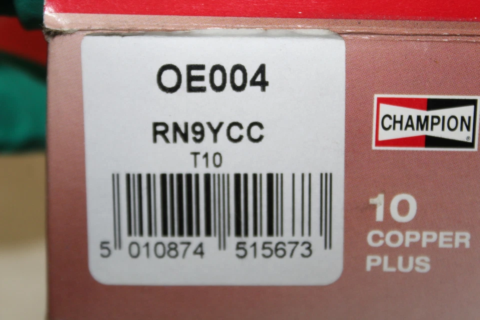 KIT 4 CANDELE PER FIAT CINQUECENTO 170 PANDA 141 SEICENTO 0.9 CHAMPION - Image 2 of 3