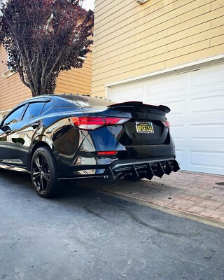 21 Nissan Sentra Sr Rear Diffuser Ebay