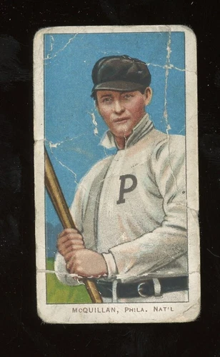 1909 T206 Baseball #329 George McQuillan (Batting) PR *e1