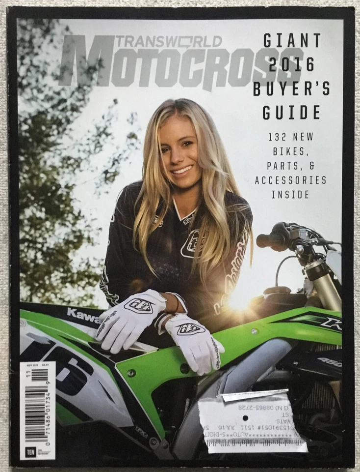 Transworld Motocross Magazine November 2016 Giant Buyers Guide - Poster Included - Image 2 of 4