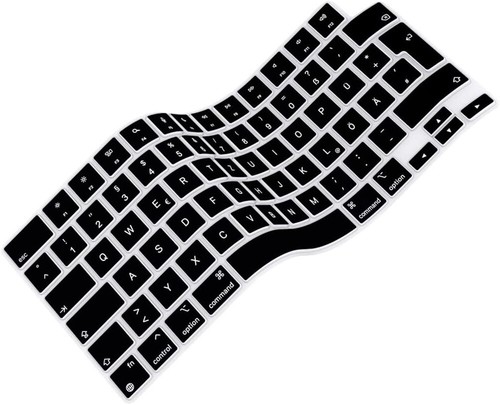 Soft Silicone Keyboard Cover Skin for MacBook Pro 14 16 inch 2021 M1 Pro Max - Picture 21 of 26