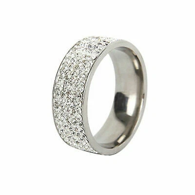 Rhinestone Titanium Fashion Jewelry