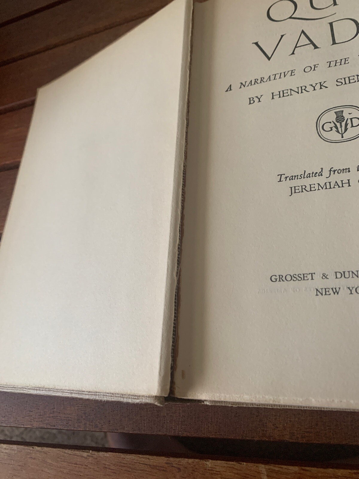 Quo Vadis The Authorized by Henryk Sienkiewicz Translation Jeremiah