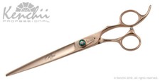 Kenchii Grooming Rose Gold Line Shears - FREE RAKE INCLUDED -Choose Shear or Set