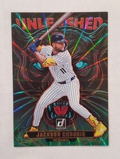 JACKSON CHOURIO 2025 Donruss UNLEASHED GREEN LASER #10 Brewers