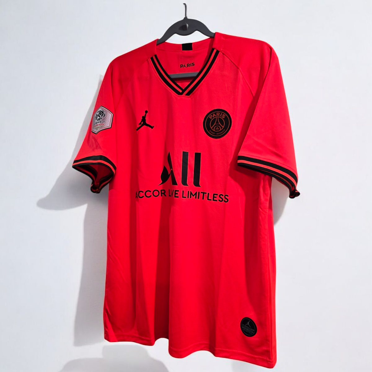 PSG Paris Saint-Germain 19/20 Away - Soccer - MBAPEÉ # 7 - Red