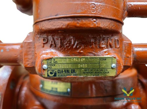 CLA-VAL 3IN 50M-1/48251D/10270/4820-01-174-1161/0-35 LUBE OIL UNLOADING VALVE - Picture 8 of 8