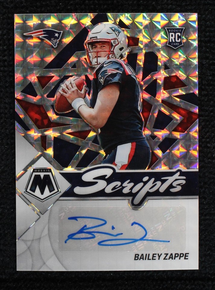 2022 Panini Mosaic Bailey Zappe #RS-BZ - 1 of 2
