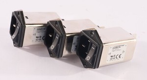 (Lot of 3) Schaffner Power Entry Module FN9266-2-06 2A 250V Filtered Switched
