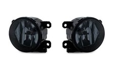 2x Nebelscheinwerfer NSW Schwarz Smoke H16 Birnen SET Links + Rechts für Peugeot
