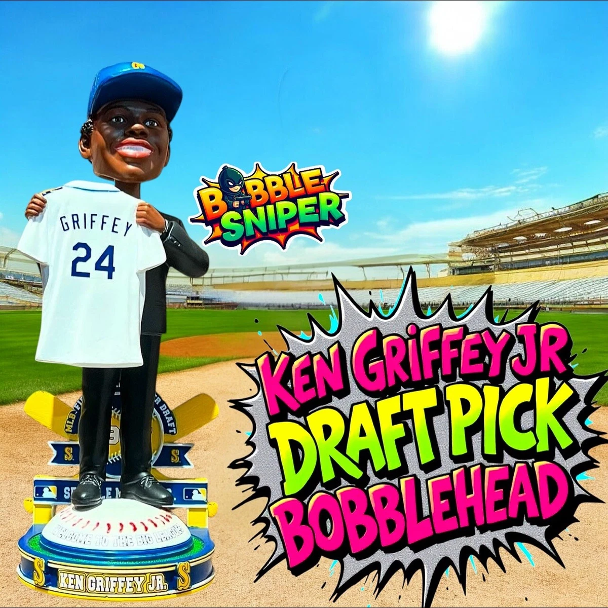 KEN GRIFFEY JR. Seattle Mariners 1987 