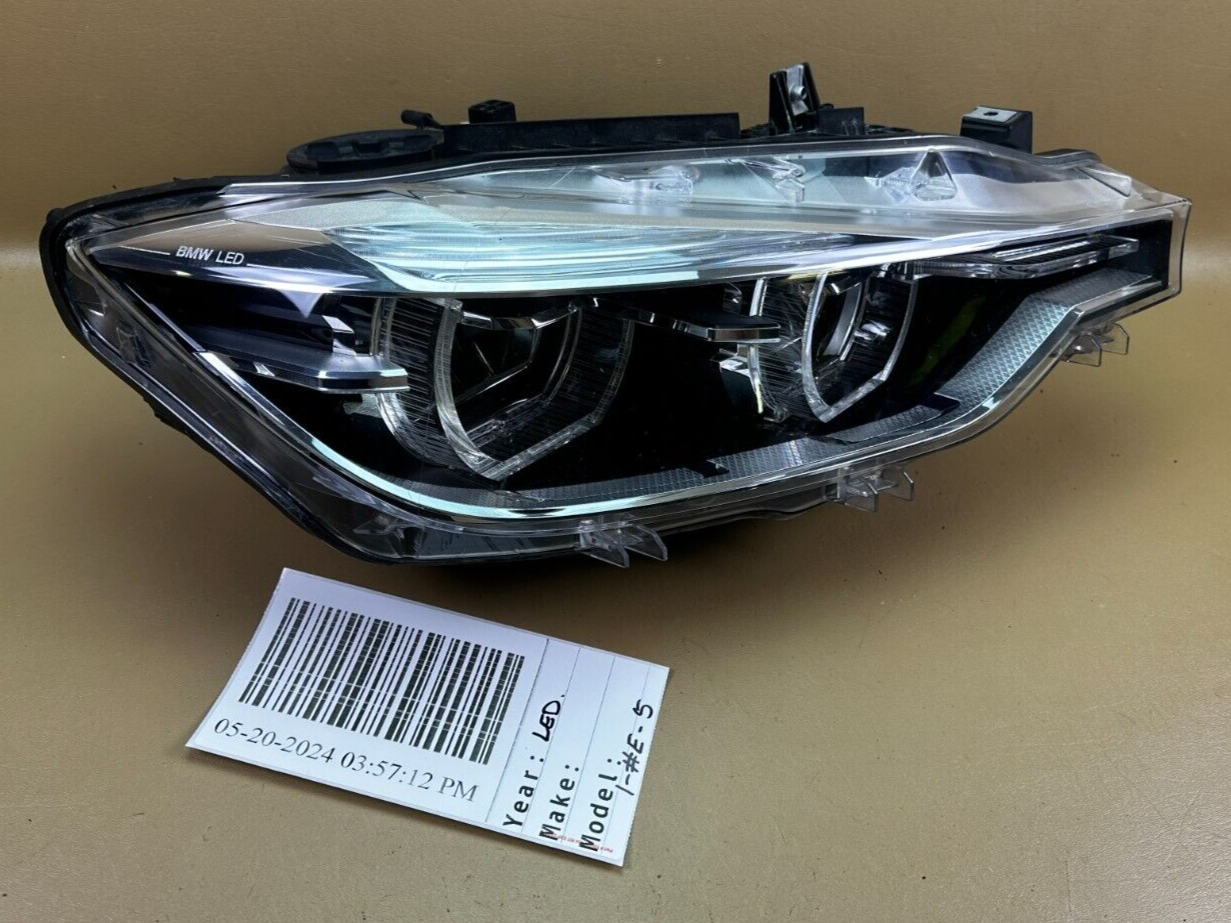 BMW 3 Serie 2014 - 2018 Right Side Full LED OEM Assembly for sale 
