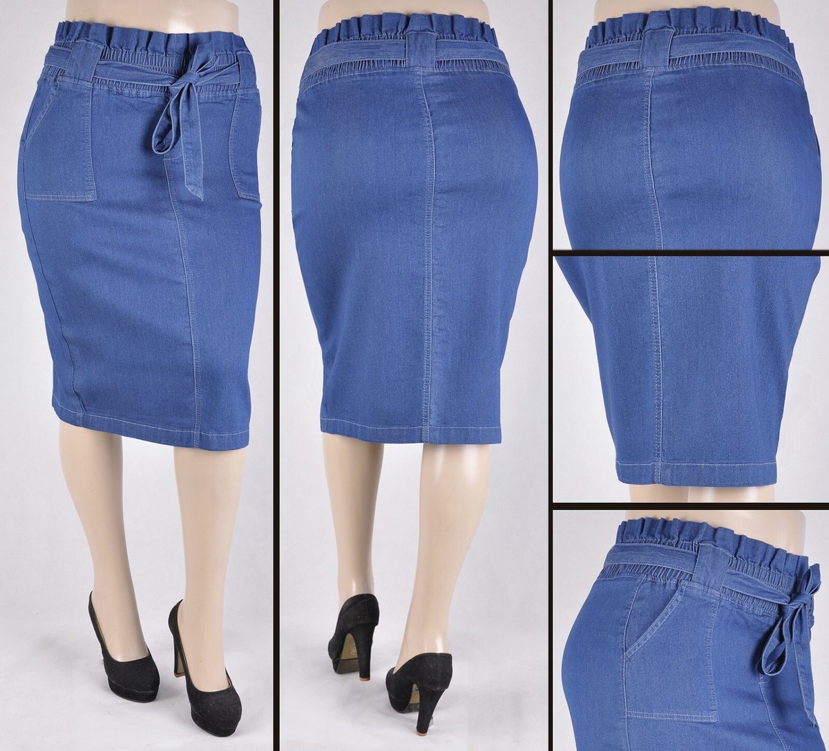 スカート neith. denim skirt with legcover Denim Skirt With Legcover/neith.