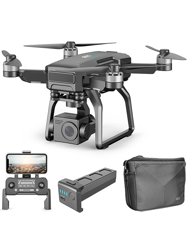 Sjrc F7 Pro 5g Wifi 3km Fpv Drohne 4k Hd Kamera Mechanische 3 Achsen Gimbal - Bild 3 von 4