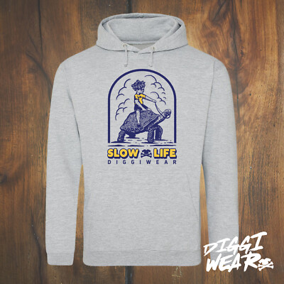 SLOW LIFE DIGGIWEAR | URBAN STYLE CHILL GESCHENK FUN HOODIE S-5XL