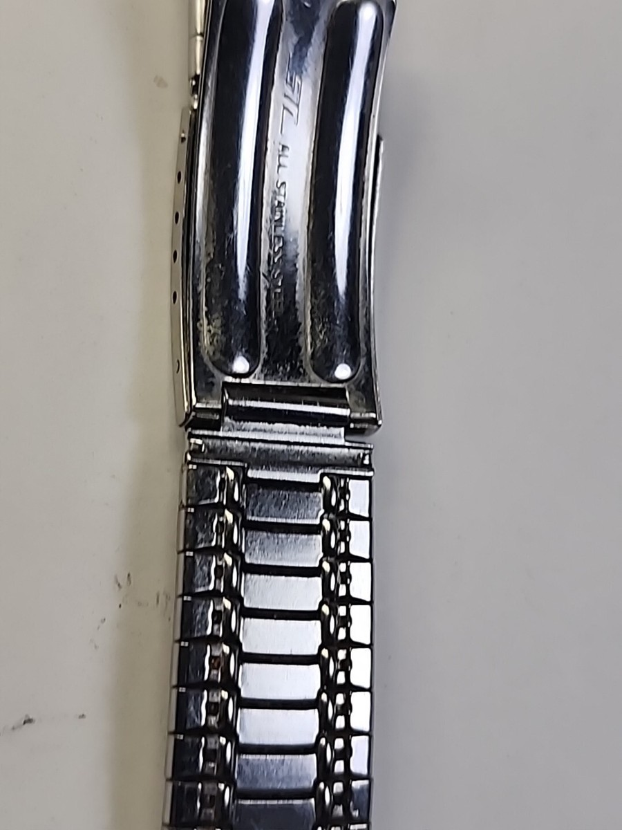 SEIKO セイコーSTELUX ステラックス　ヴィンテージ金属ベルト Seiko STL STELUX Stainless Steel Vintage Watch Bracelet 18mm 22mm