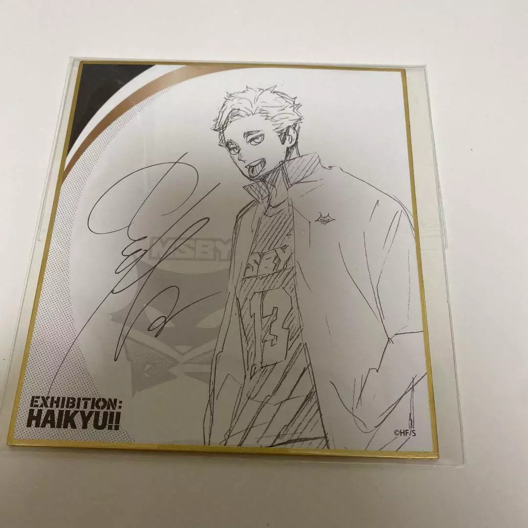 Haikyuu To The Top Shikishi Atsumu Miya Art Board Visual Collection Vol.4