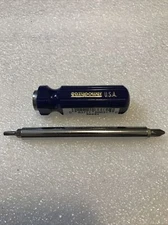 Eazypower 86631 Mini 4-in-1 Screwdriver R1/R2 Square Recess #1/#2 Phillips New