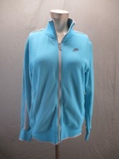 NIKE Size S Womens Full Zip Stand Collar Pocket Breathable Athletic Jacket 085