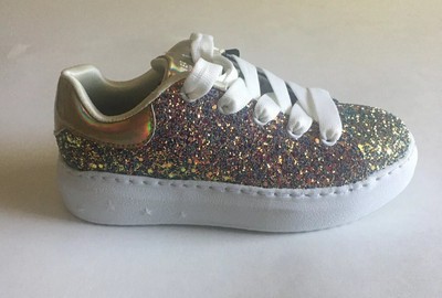 skechers memory foam glitter