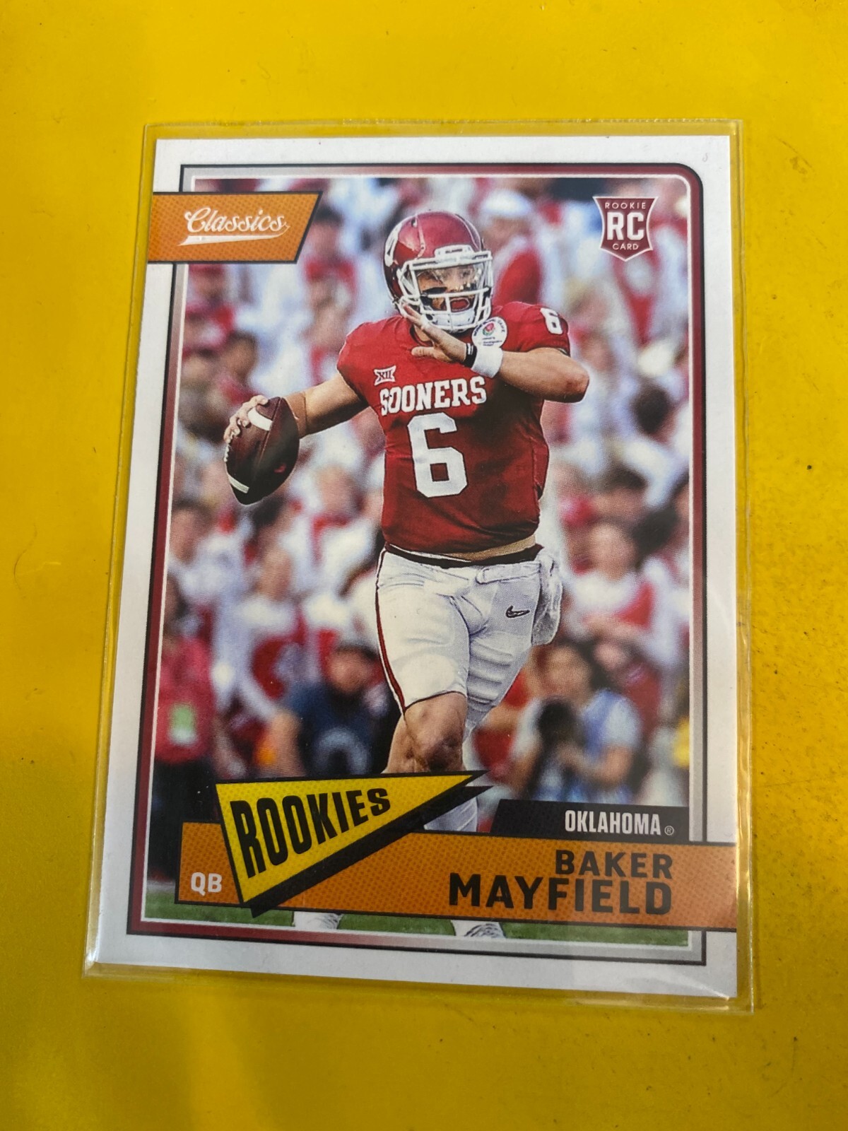 RS8396 2018 Classics #208 Baker Mayfield ROOKIE