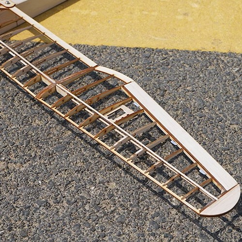 Glider RC Aircraft Model Airplane Balsa Wood Fixed Wing DIY KIT Wingspan2n - Picture 6 of 14