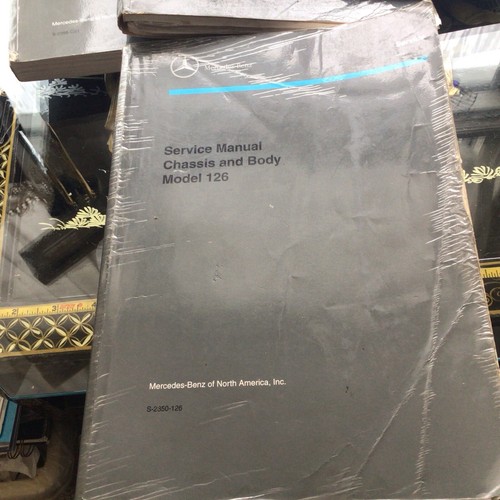 Mercedes Benz Chassis Body Service Repair Shop Manuals 1981-1993 5 Books - Bild 6 von 24