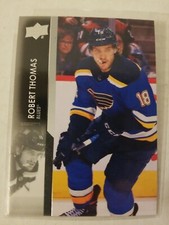 2021-22 Upper Deck Hockey Card Series 2 -  Robert Thomas - #409 - St Louis Blues