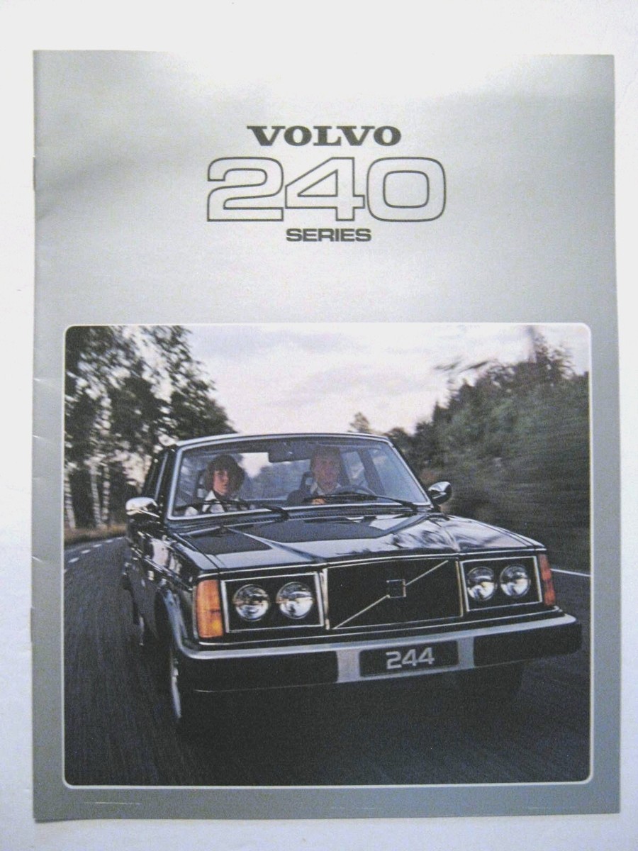 1978 Volvo 240 Series Car Brochure | eBay