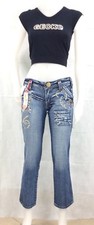 JEANS PANTALONI AGATHA/B DENIM CLINK DONNA ADERENTI VITA BASSA CAVIGLIA STOCK 