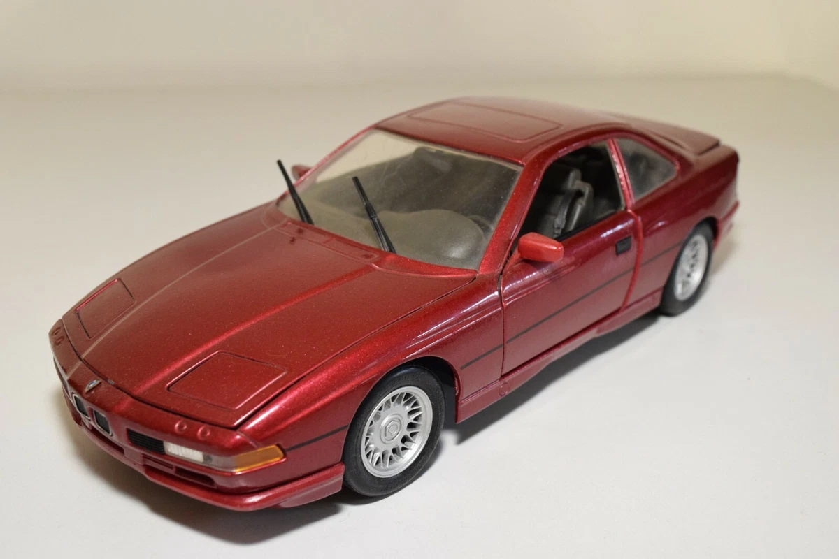 WW 1 18 MAISTO BMW 850I 850 I METALLIC MAROON EXCELLENT CONDITION 2