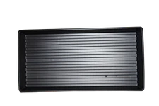 Solid Bottom Trays - No Holes - Black Plastic - Seed Starting Tray - Choose Qty