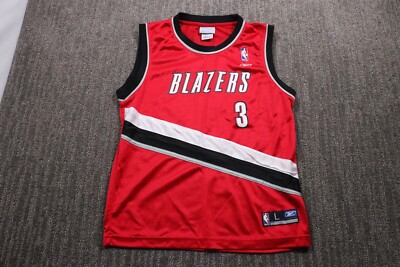 Reebok NBA Basketball Portland Trailblazers Boys Jersey Large Juan Dixon #3