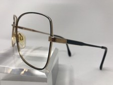 VINTAGE CHARMANT EYEGLASSES 4239 54-16-135 GOLD BLUE E314