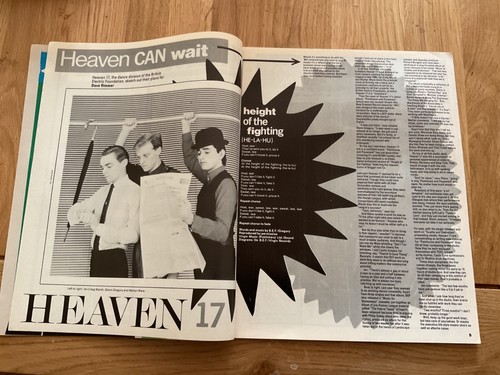 Smash Hits - 18th February 1982 - Heaven 17, Haircut 100, XTC & more - Picture 3 of 9