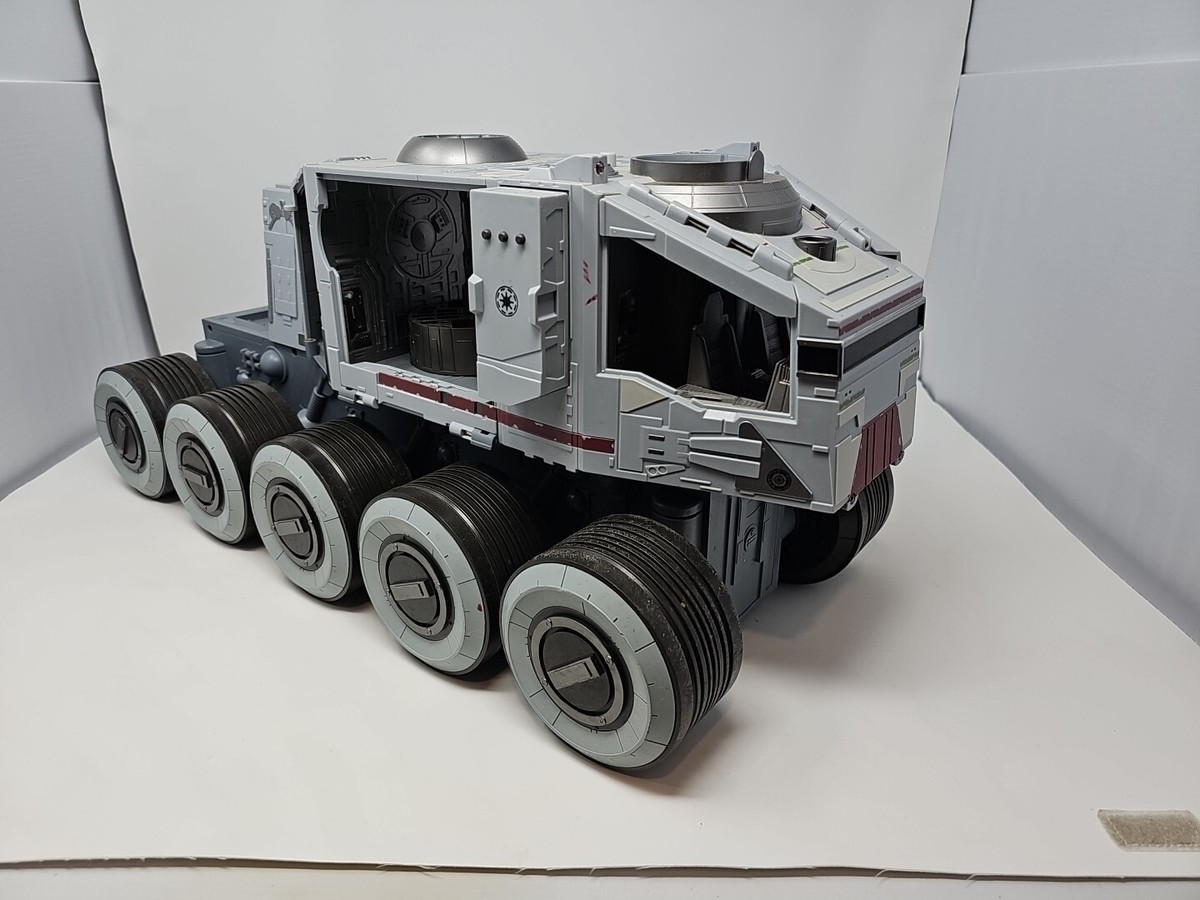 Star Wars The Clone Wars Hasbro Turbo Tank Juggernaut 2008 Incomplete