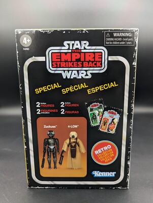 Star Wars Empire Strikes Back Retro Collection 2-Pack Zuckuss & 4-LOM