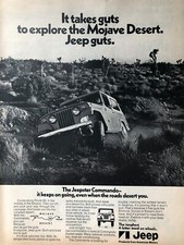 Vintage 1971 Jeep Commando Original Ad Am006 Vintage 1971 Jeep Commando Original Ad Am006