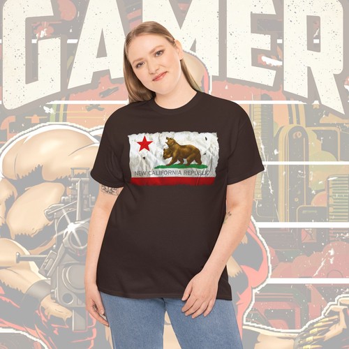 Camiseta Unisex Fallout Game New California Republic, Colección Camiseta Gaming - Imagen 85 de 181