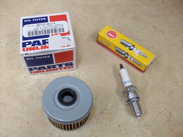 Honda Fourtrax 300 Oil Filter 3 X OIL FILTER FOR HONDA TLR250 TLR - Foto 4