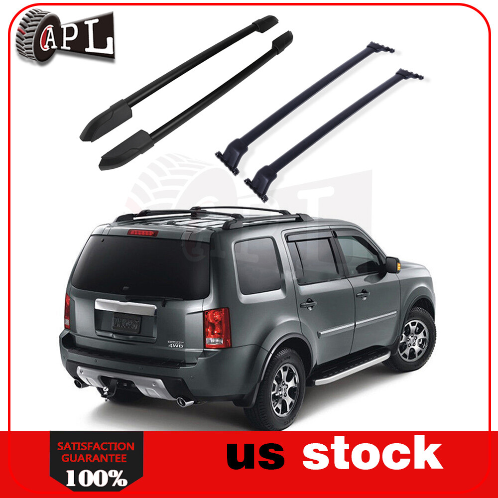For 2009-2015 Honda Pilot Roof Cross Bar Side Rail Luggage Cargo