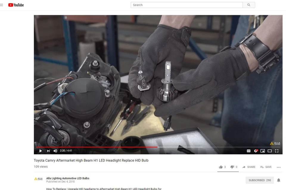 Lâmpada de neblina Alla brilhante brilhante LED H1 lâmpada de direção, substituição branca 6000K - Imagem 4 de 4