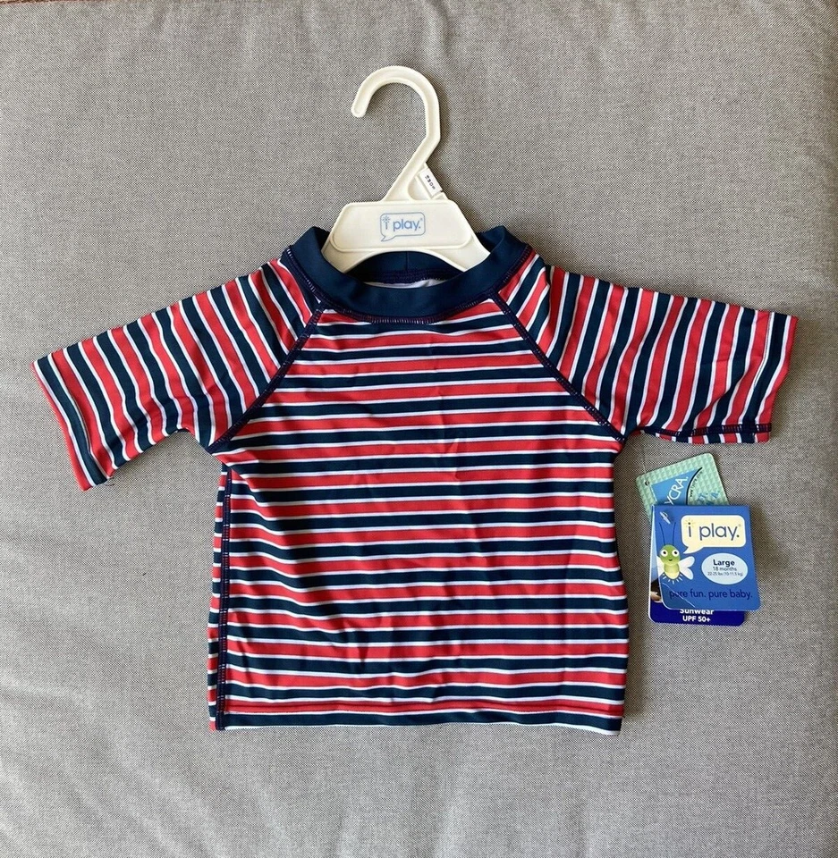 NUEVO CON ETIQUETAS: Juego de natación I Play: protector contra erupciones (18 m), pañal bañador (18 m) y sombrero para el sol (2-4 años) Foto 3 de 4