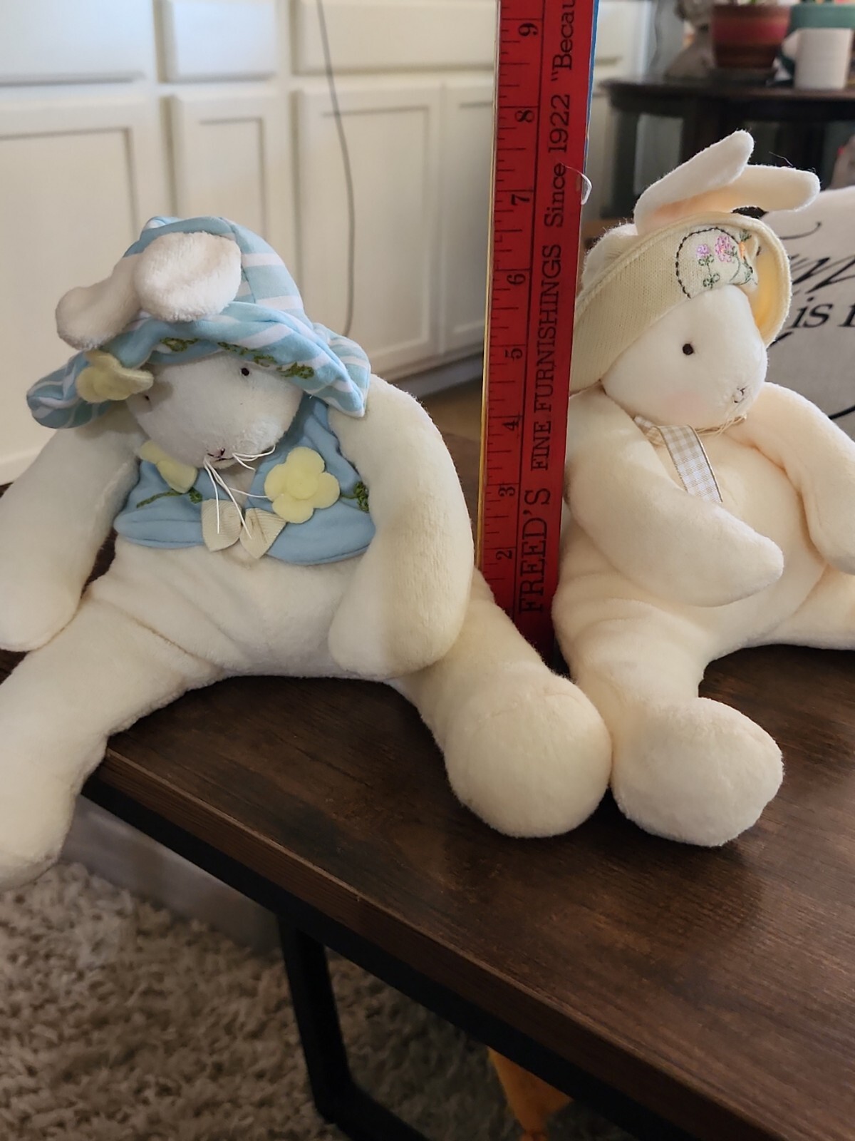 Hallmark Bunnies by the Bay Buttercup Baylee Rabbit Plush Stuffed ...