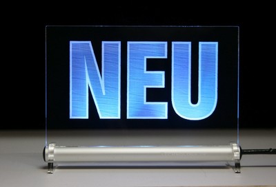 NEW LED Light Up Sign - Draw attention to your new items or products
