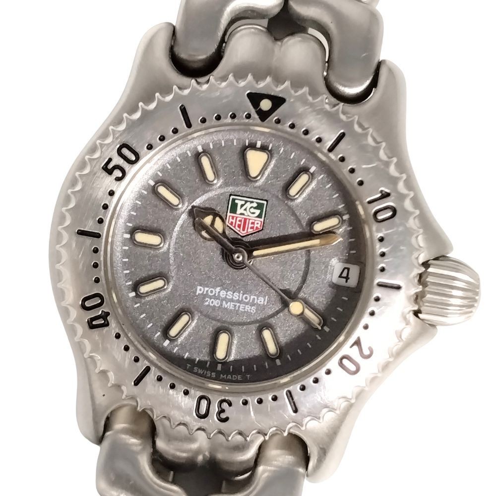 TAG HEUER プロフェッショナル　セル　 WG1413-0 レディース TAG Heuer WG1413-0 Cell Professional 200 Quartz Watch, Silver