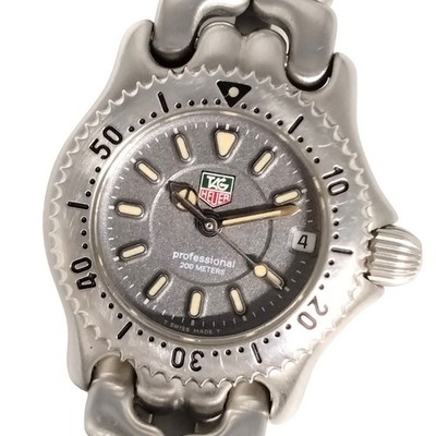 TAG Heuer WG1413-0 Cell Professional 200 Quartz Watch, Silver
