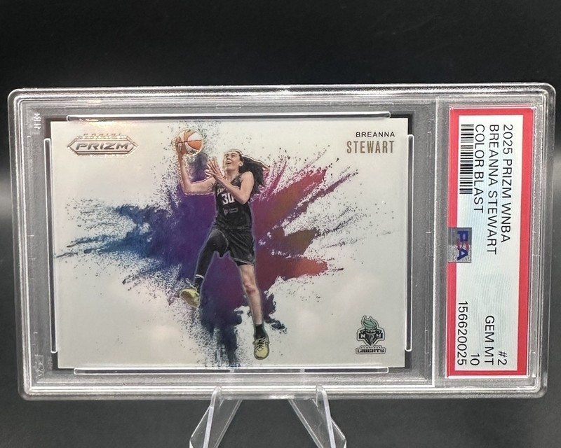 2025 Prizm Breanna Stewart Colorblast PSA 10 Pop 2 🔥