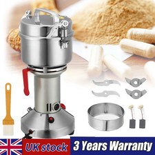 Electric Grain Mill Grinder 500g Capacity Stainless Steel f.Grains,Spices,Coffee