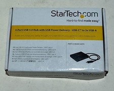Image of Startech 3 Port USB 3.0 Hub With USB Power Delivery